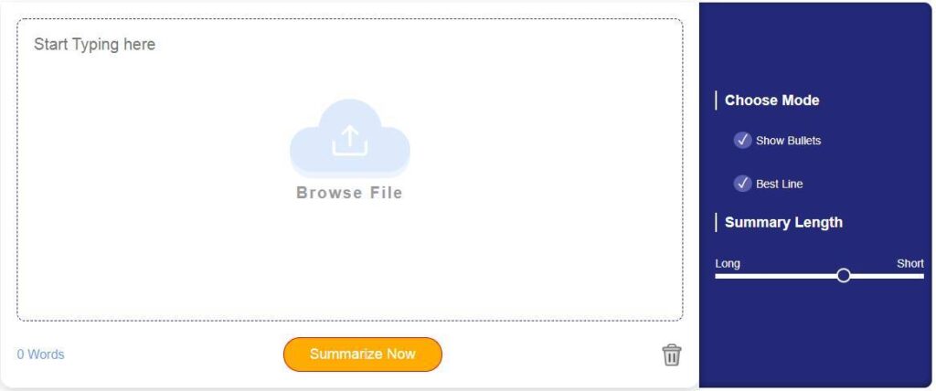 auto summarize tool medical
