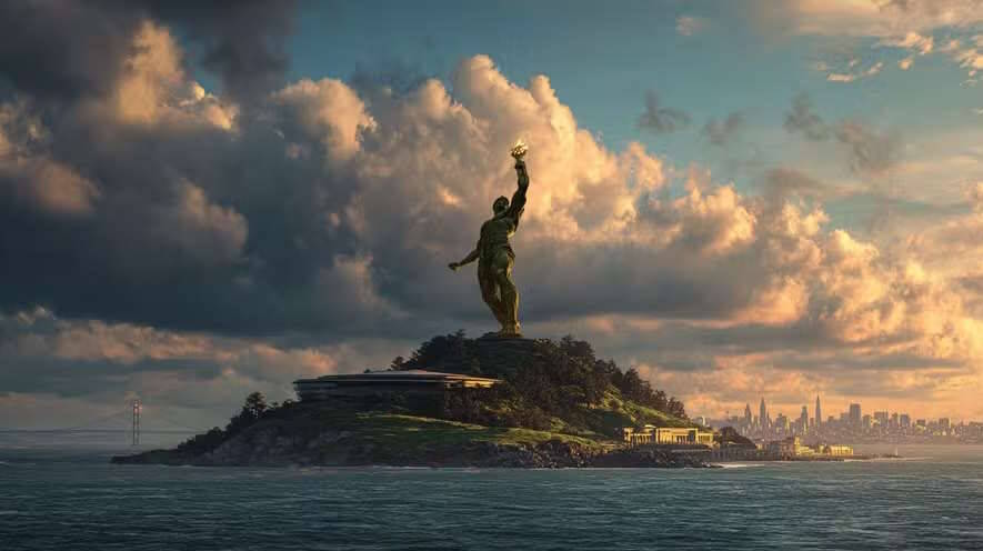 Why U.S. Tech Billionaires Are Suddenly Obsessed with Building Giant Statues