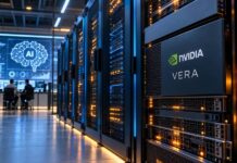 Nvidia’s Vera CPU Win Reveals the Economics of AI Agents NVIDIA Vera AI computing infrastructure inside a modern data center with advanced server technology.